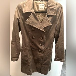 Old Navy Trench coat 🧥 Olive/green color, Small…. Make me an offer!!!